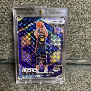 Custom 3D Floater - Stephen Curry Epic Performers card